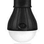 LED Camping Lantern, Super Bright Outdoor Waterproof Light with Hook, Ideal for Hiking, Fishing, Parties, 4-Pack Yellow