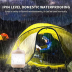 Rechargeable LED Camping Light - USB Portable Emergency Lamp with Mobile Hook, Home Decor Night Light