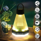Rechargeable LED Camping Light,Outdoor Hanging Atmosphere Lamp with Adjustable Brightness,Ideal for