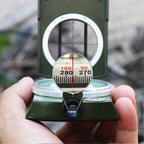 Waterproof High Precision Compass Outdoor Gadget Sports Hiking Mountaineering Professional Metal