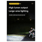 Rechargeable Wrist Mount LED Light for Outdoor Activities Waterproof IPX5 3 Modes & SOS Ideal for Camping Cycling White