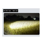 Outdoor Camping Emergency Small Portable Rechargeable Torch 18650 Lithium COB LED Flashlight Gold