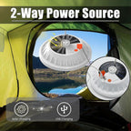 Led Solar Camping Lantern  Portable Waterproof Solar Usb Rechargeable With Remote Control Power Bank Flashlight Survival Kits For Indoor Outdoor Home