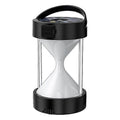 4 In 1 Camping Lamp Rechargeable Portable Solar Lamp Adsorbable Metal Waterproof Camping Lamp(black)