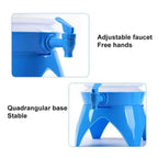 Outdoor Foldable Water Container Camping Folding Water Bucket 3.5L