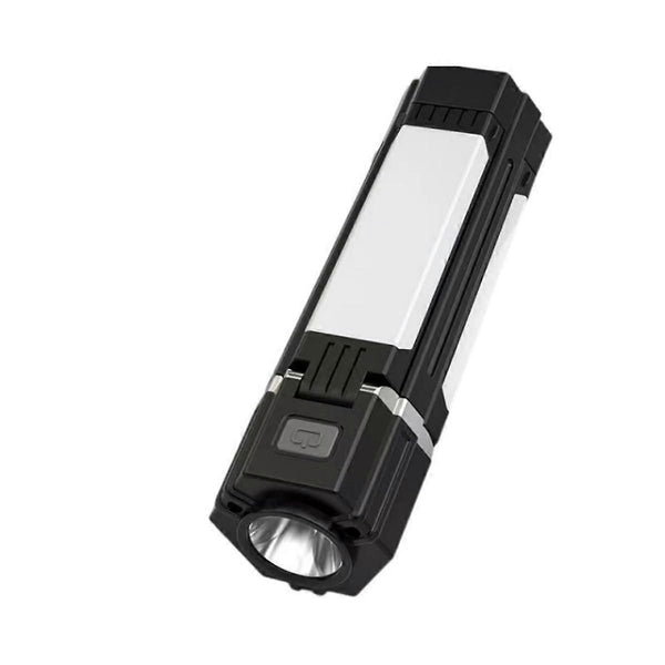 Rechargeable Camping Lantern 1500mAH Waterproof Foldable LED Lamp with 3 Modes for Tent Hanging Black
