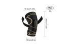 2 Pack Copper Knee Braces with Strap for Knee Pain Women Men Knee Support - XL