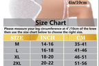 2 Pack Copper Knee Braces with Strap for Knee Pain Women Men Knee Support - XXL