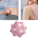 Fitness Massage Ball for Myofascial Release, Deep Tissue Trigger Point Therapy for Muscle Recovery, Back, Neck, Shoulder and Foot Massage - Pink