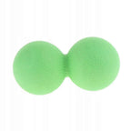 Green Peanut Massage Ball - Double Lacrosse Massage Ball & Mobility Ball Deep Tissue Massage