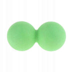 Green Peanut Massage Ball - Double Lacrosse Massage Ball & Mobility Ball Deep Tissue Massage