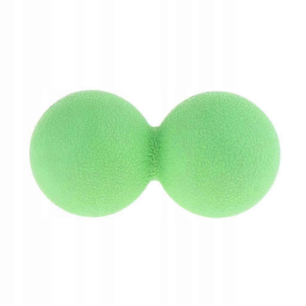 Green Peanut Massage Ball - Double Lacrosse Massage Ball & Mobility Ball Deep Tissue Massage