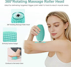 Vibrating Massage Ball for Muscle Recovery, Silicone Myofascial Massage Ball