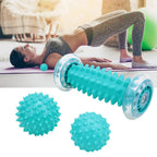 TPE Peanut Roller Back Massager Ball Set Back Foot Massager Ball Fitness Muscle Massaging