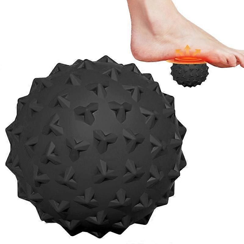 TPE Massage Ball for Deep Tissue Muscle Massage, Trigger Point Therapy, Yoga, Fitness and Muscle Recovery - Purple