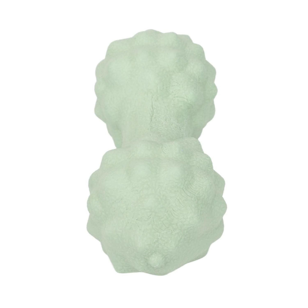 Peanut Massage Ball Multi Directional Massage Ergonomic Soft Double Lacrosse Massage Ball for Stress Reduction Green