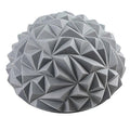 Yoga Hemisphere Massager Pointed Massage Ball Decompression Yoga Massager Exercise Ball Soft and Comfortable - Gray