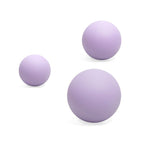 3Pcs Massage Balls Back Massage Equipment Yoga Balls for Women Training Yoga - Purple