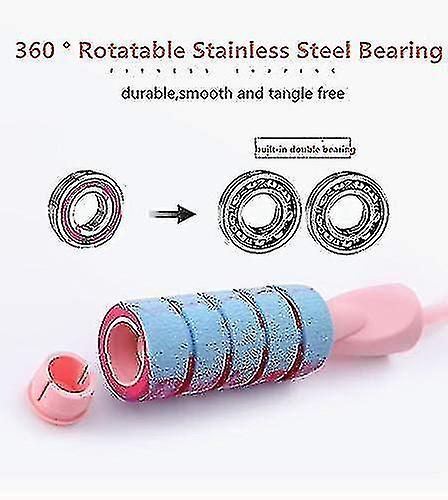 Jumping Rope,rope Ping Weighted Ping Rope, Fast Rope Ping Without Tangles