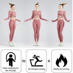 Jumping Rope,rope Ping Weighted Ping Rope, Fast Rope Ping Without Tangles