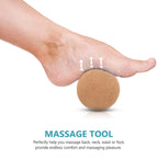 Yoga Massage Ball  Back Waist Neck Massaging Ball Cork Massage Ball Foot Massage Ball