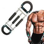 Twister Arm Trainer Adjustable Twister Arm Chest Exerciser With 3 Springs - Blue