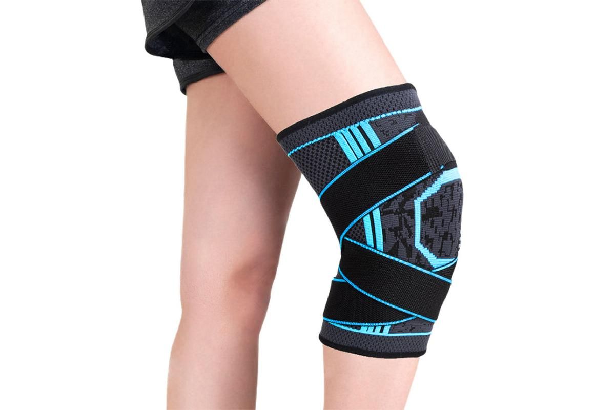 Gym Knee Pads Sport Knee Sleeve Knee Support Brace(3XL)