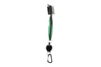 Golf Club Cleaning Brush Reel Groove Cleaner Tool -Green
