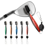 Golf Club Cleaning Brush Reel Groove Cleaner Tool -Green