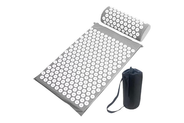 Body Massager Acupressure Cushion Mat(Grey)