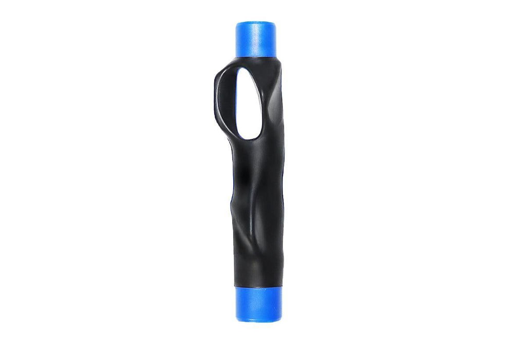 Golf Club Grip Trainer Attachment for Improved Hand Positioning -Blue