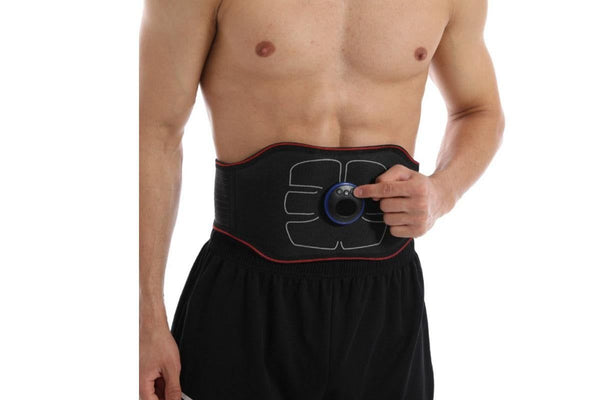 ABS Stimulator EMS Abdominal Muscle Trainer Smart Toning Belt for Home Workouts - L
