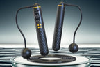 Smart Digital Jump Rope for Accurately Counts Jumps Sets Goals and Monitors Progress -Black