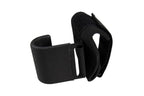 2pcs Weight Lifting Hook Hand Grip Support Wrist Straps Powerlifting Grips Gym Gloves(Black)