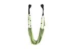 Stretching Exercise Belt Ballet Band Leg with Door Anchor Flexibility Trainer for Dance Aerial Yoga Ballet -Green