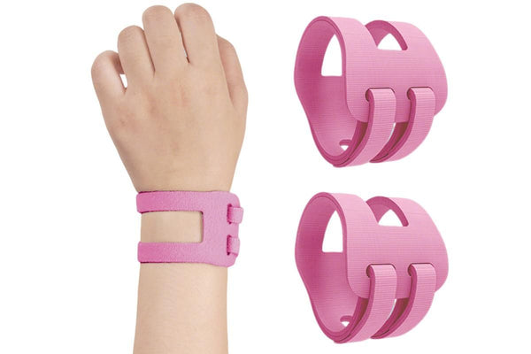 Adjustable Ulnar Wrist Support Brace (Pink - 2PCS)