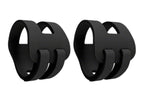 2PCS Ulnar Wrist Support Brace Adjustable for Sports Yoga Fitness - Black