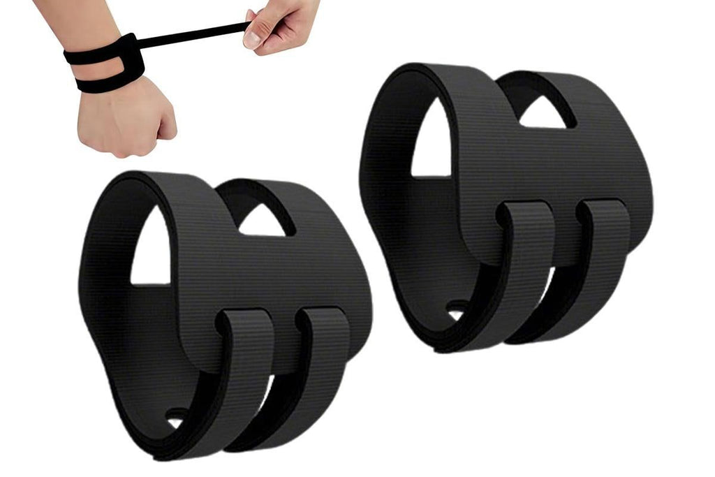 2PCS Ulnar Wrist Support Brace Adjustable for Sports Yoga Fitness - Gray