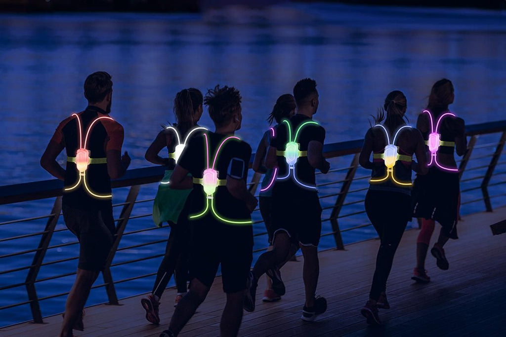 Running Light For Runners Reflective Running Vest Light Up Running Vest Night Running Gear