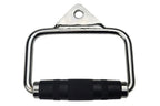 Single D Stirrup Handle with Rubber Grips for Cable Exercise Equipment