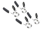 4 Pack 25mm Barbell Spring Clips Gym Weight Lifting Clamps for Dumbbell Bar Lock