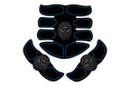 3Pcs Muscle Training ABS Stimulator Stimulator -Blue