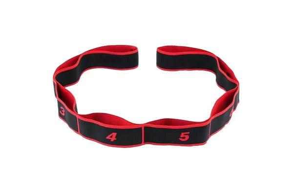 8 Level Yoga Resistance Bands Set 3 Pack Elastic Fitness Stretch Bands