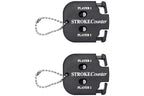 2PCS Golf Score Indicator 2 Player Stroke Counter Golf Handy Count Shot