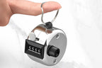 4 Digit Number Clicker Golf Hand Tally Counter