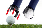 8Pcs Foldable Golf Ball Pick Up Claw Sucker Put On Putter Grip Golf Ball Pick Up Retriever Grabber Golf Accessories
