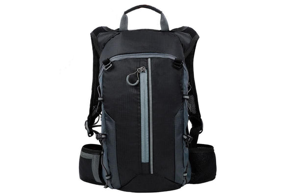 Small Daypack 10L Waterproof Bicycle Bag Backpack Ultralight Bike Water Bag for Women Men - Black