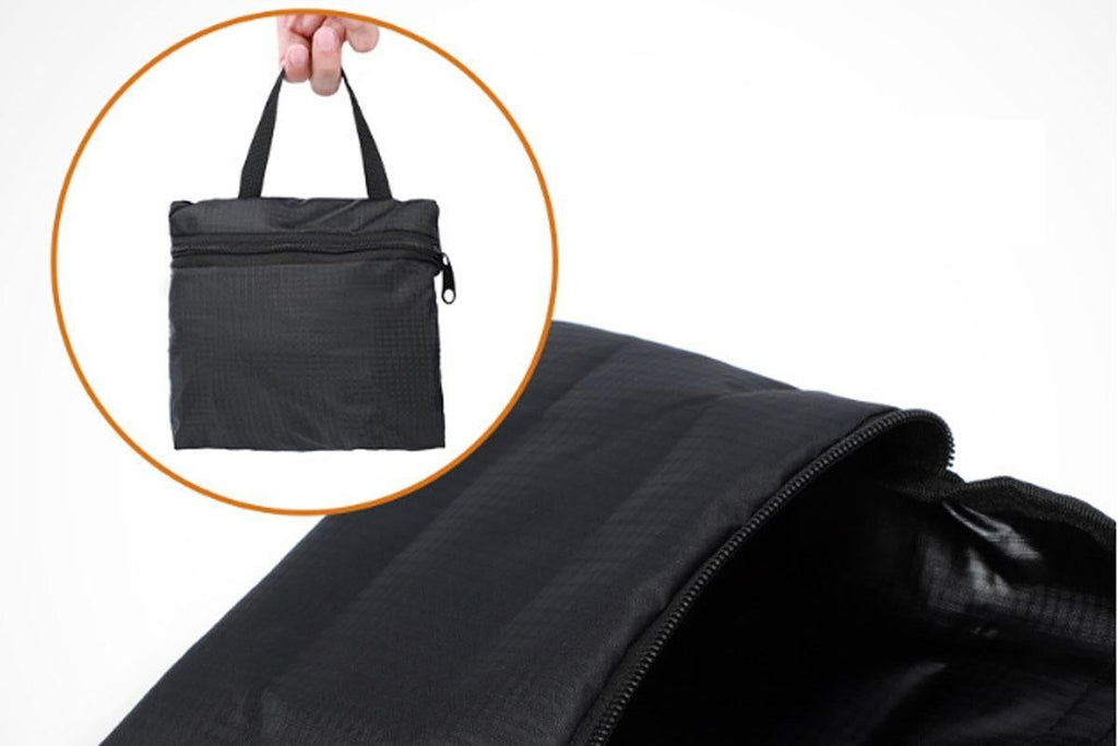 Small Daypack 10L Waterproof Bicycle Bag Backpack Ultralight Bike Water Bag for Women Men - Black