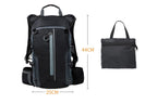 Small Daypack 10L Waterproof Bicycle Bag Backpack Ultralight Bike Water Bag for Women Men - Black