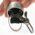 Retro Bike Bell Copper Crisp Cycling Bicycle Handlebar Bell Alarm Ring Sliver
